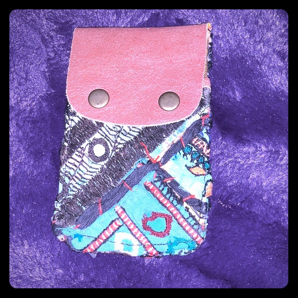 Free People Embroidered Pouch